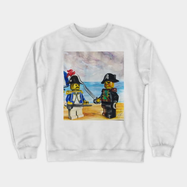 Pirates Crewneck Sweatshirt by Scottanthonyartwork